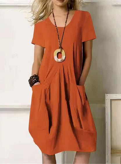 Jenna - Relaxed-Fit Dress with Pockets
