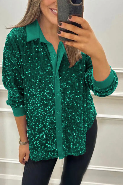 Ciara - Sequin Shirt