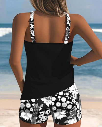 Sabrina - Floral Two-Piece Swimsuit