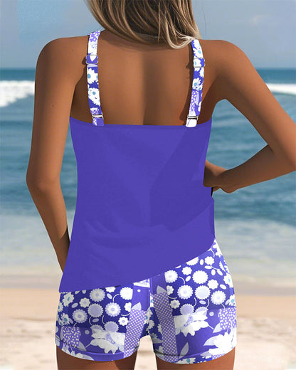Sabrina - Floral Two-Piece Swimsuit