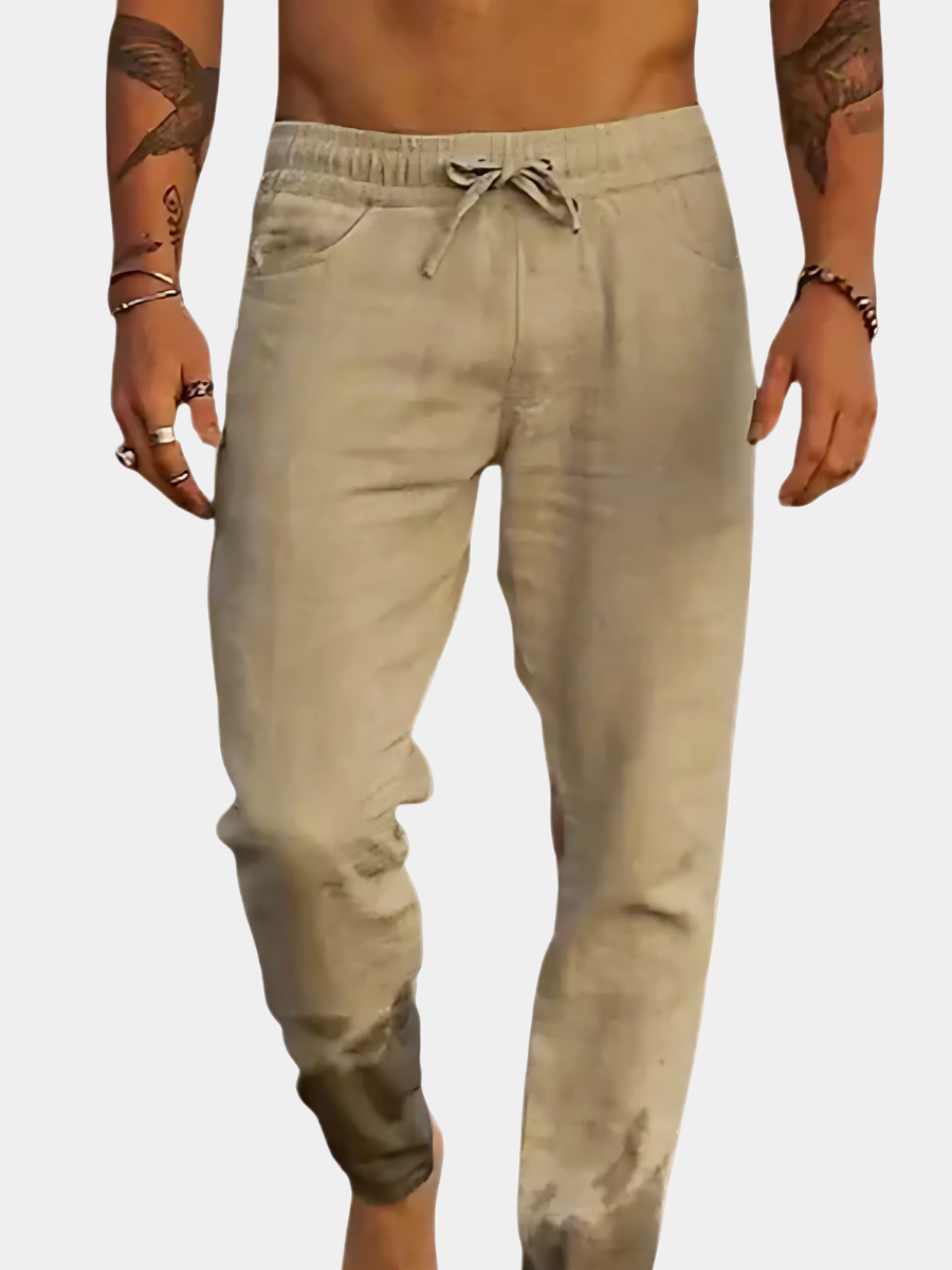 Hugo - Men's Linen Beach Pants