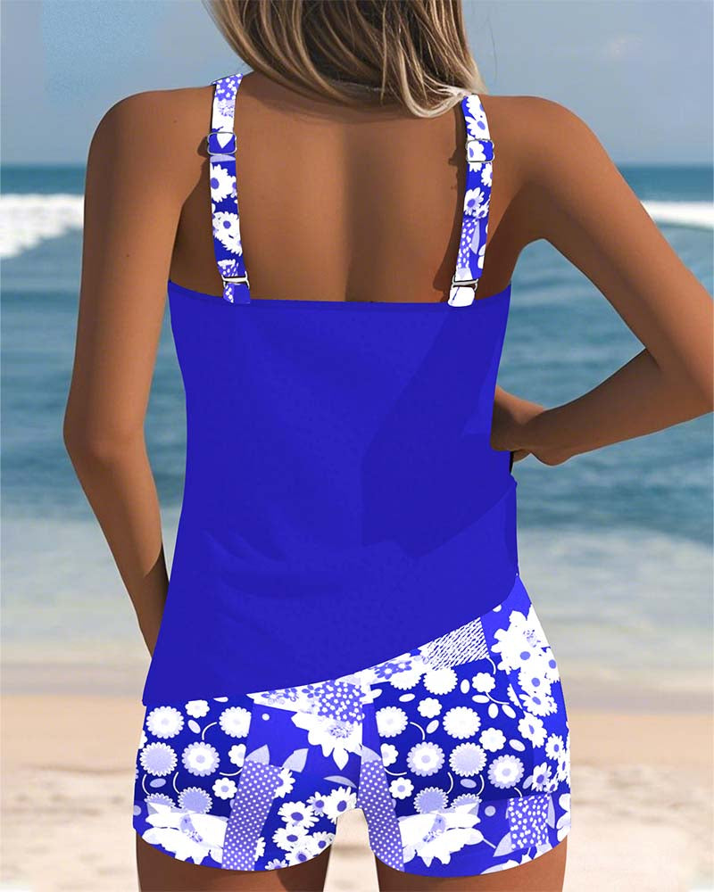 Sabrina - Floral Two-Piece Swimsuit