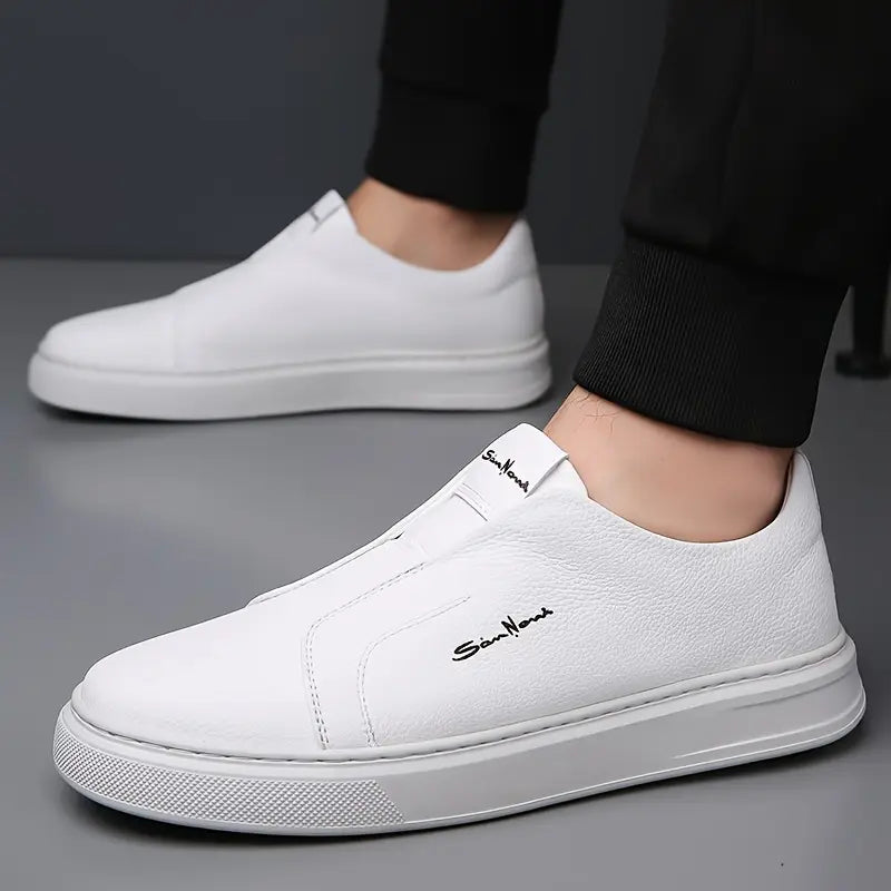 Grayson - Men's Leather Slip-On Shoes