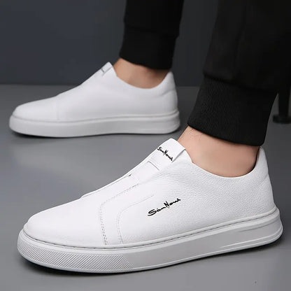 Grayson - Men's Leather Slip-On Shoes