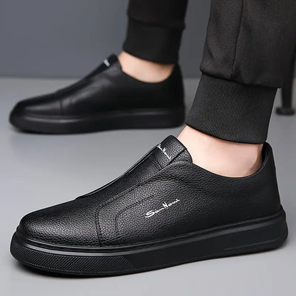 Grayson - Men's Leather Slip-On Shoes