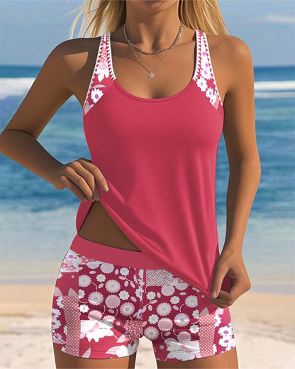 Sabrina - Floral Two-Piece Swimsuit