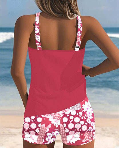 Sabrina - Floral Two-Piece Swimsuit