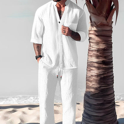 Men's Two-Piece Top and Pants Set