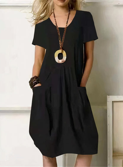 Jenna - Relaxed-Fit Dress with Pockets