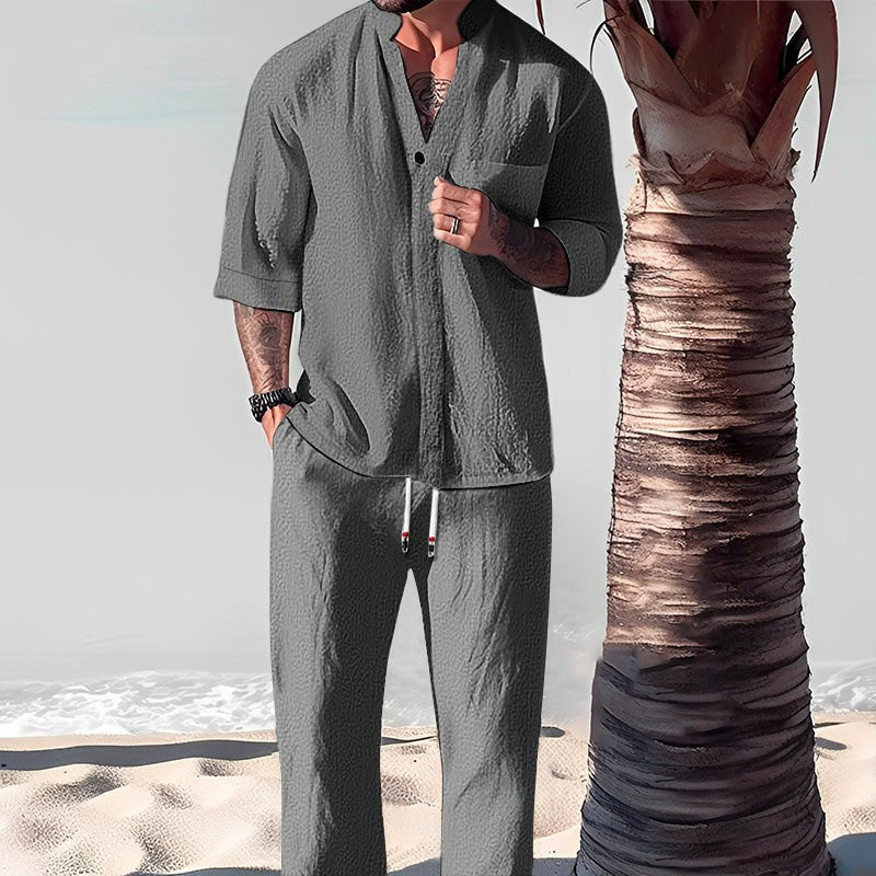 Men's Two-Piece Top and Pants Set