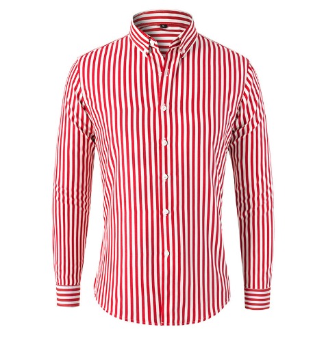 Dylan - Men's Striped Slim-Fit Shirt
