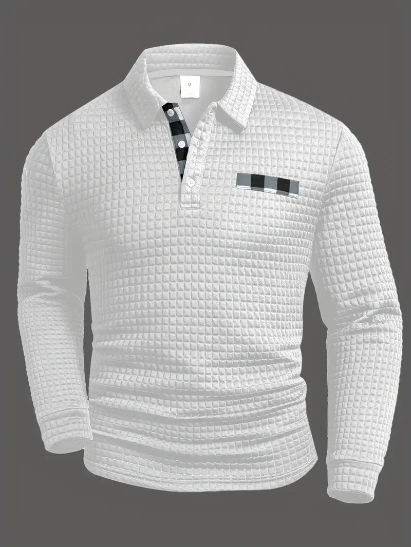 Hudson - Men's Long-Sleeve Polo