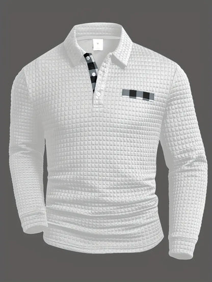Hudson - Men's Long-Sleeve Polo