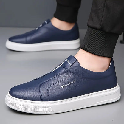 Grayson - Men's Leather Slip-On Shoes