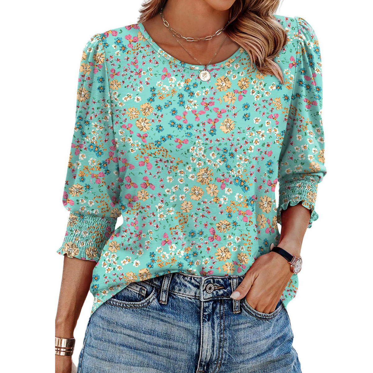 Heleia - Smocked Summer Top