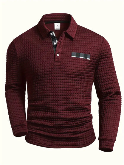 Hudson - Men's Long-Sleeve Polo