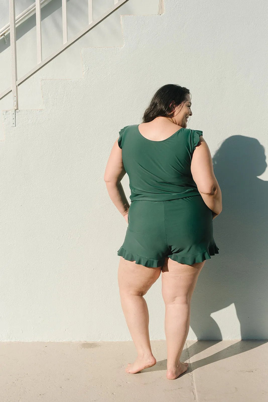 Lola - Ruffled One-Piece Swimsuit