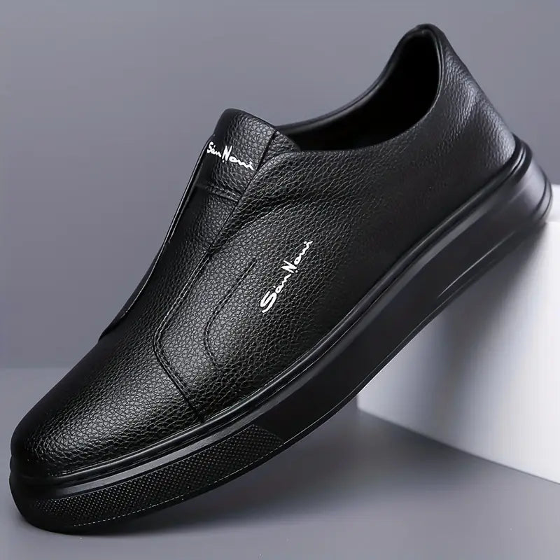 Grayson - Men's Leather Slip-On Shoes