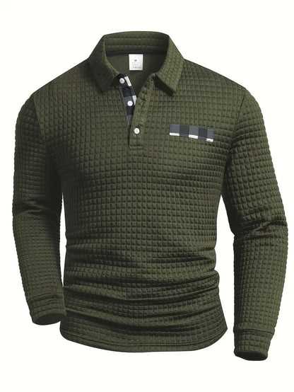 Hudson - Men's Long-Sleeve Polo