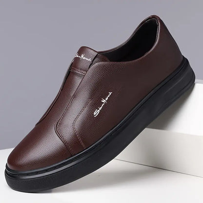 Grayson - Men's Leather Slip-On Shoes