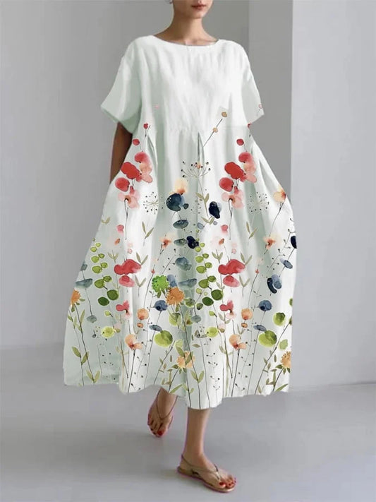 Liliana - Floral Summer Maxi Dress