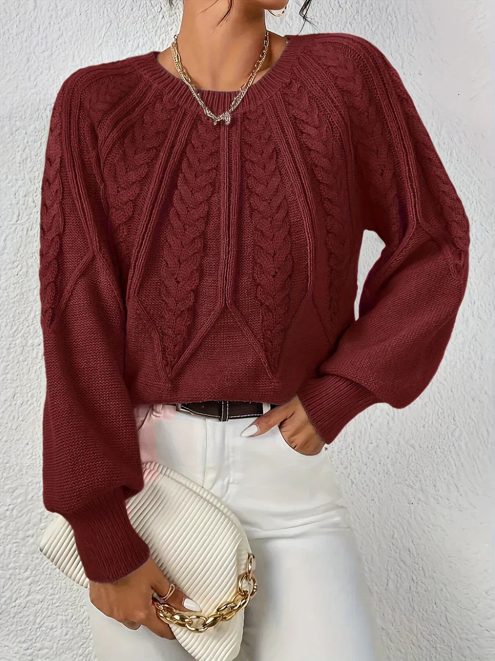 Briona - Classic Knit Sweater