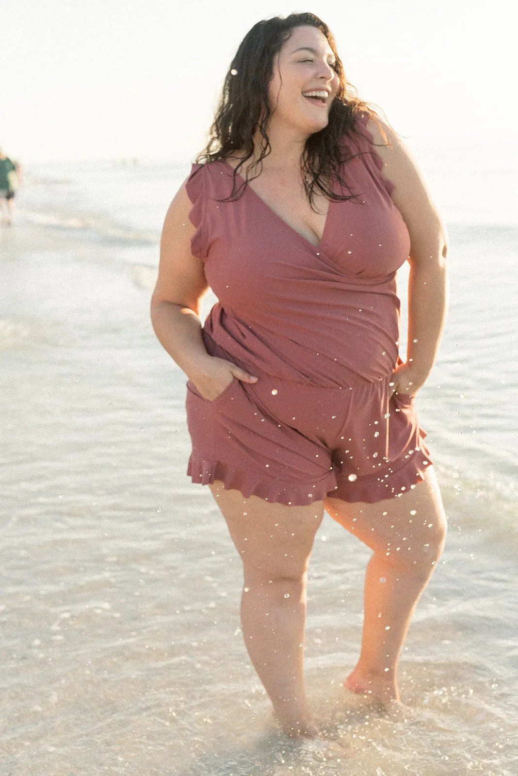 Lola - Ruffled One-Piece Swimsuit