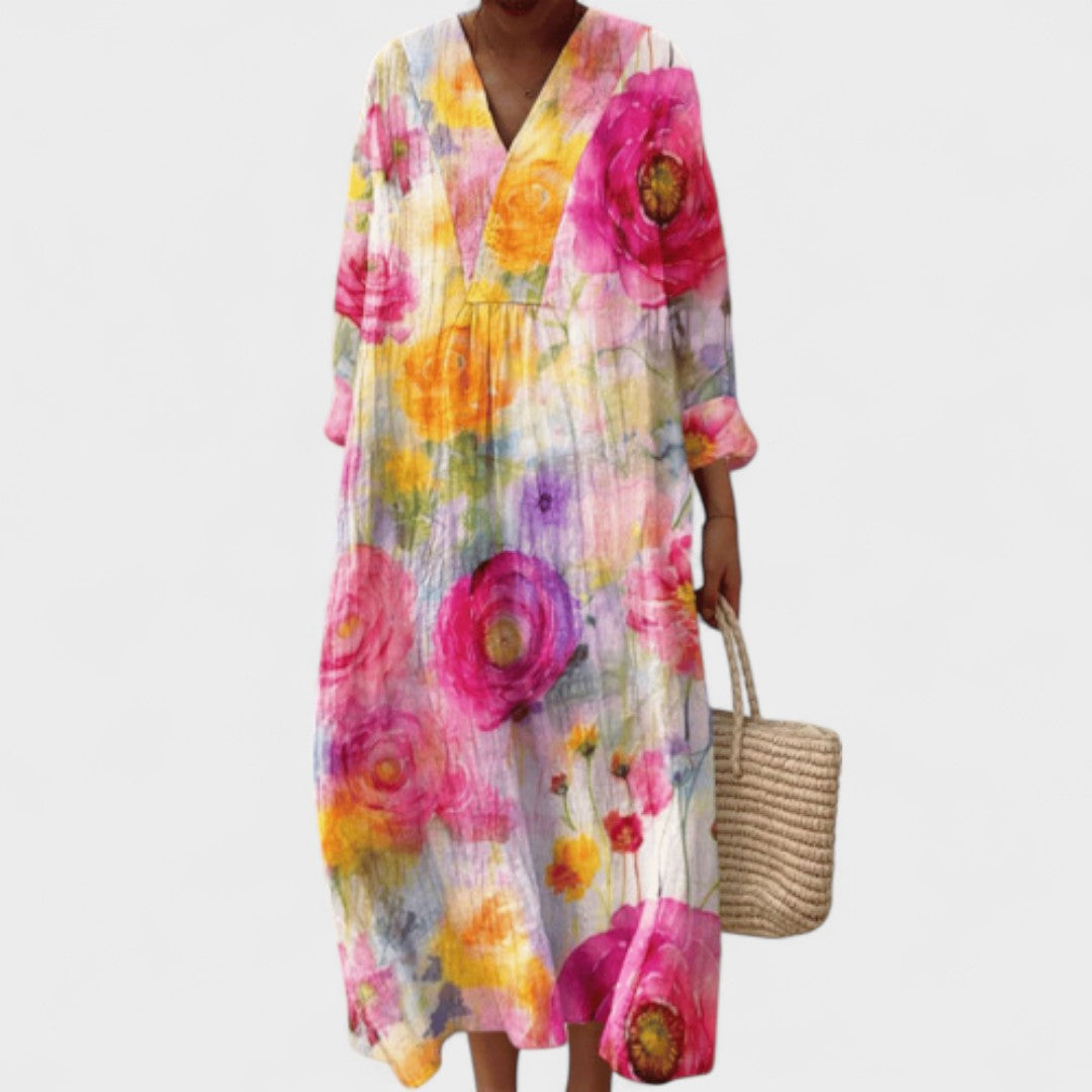 Graciete - Boho Print Dress