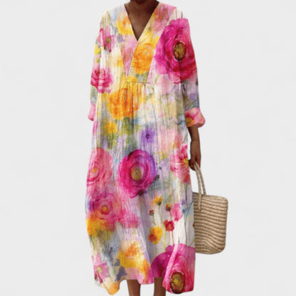 Graciete - Boho Print Dress