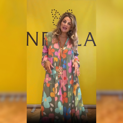 Luna - Floral Dress