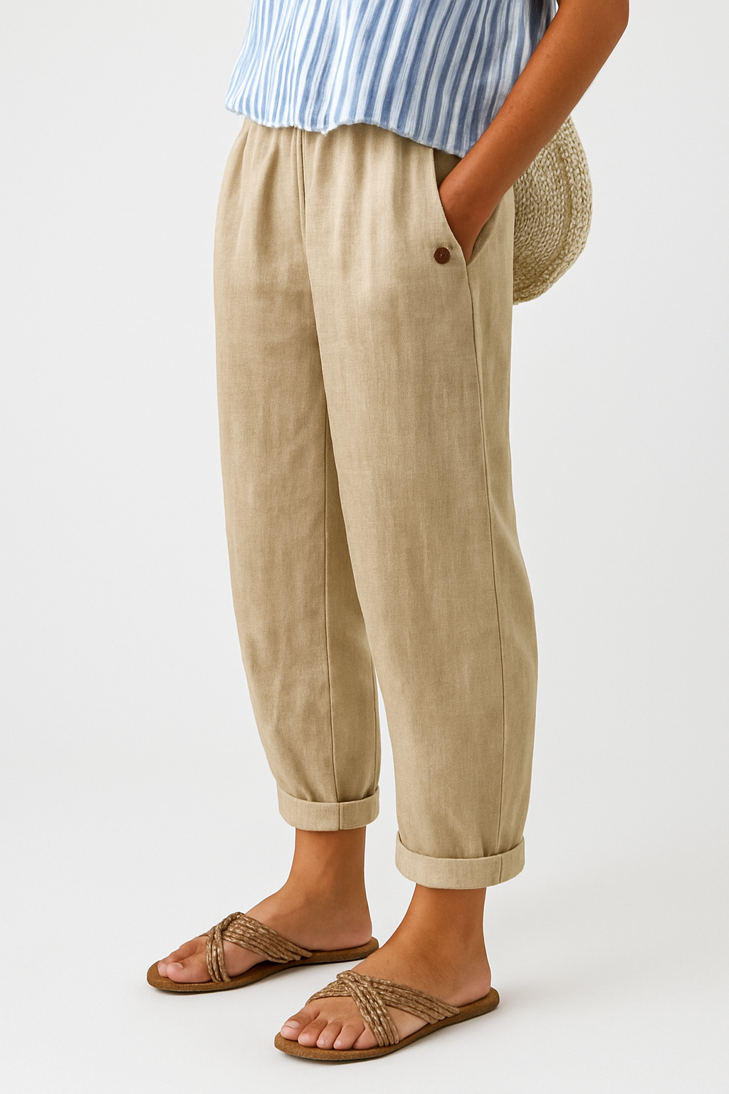 Yanchik - Pants with Side Pockets