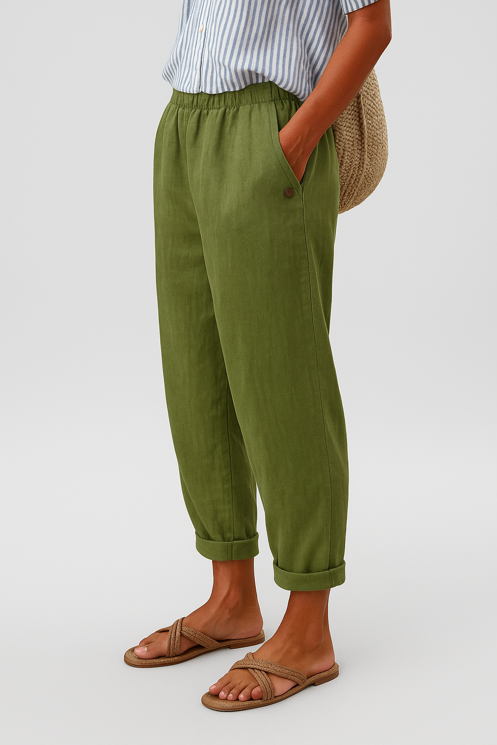 Yanchik - Pants with Side Pockets