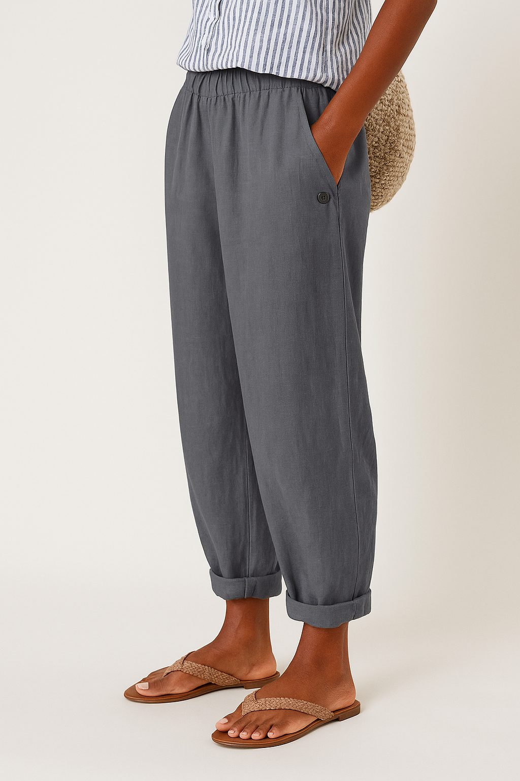 Yanchik - Pants with Side Pockets
