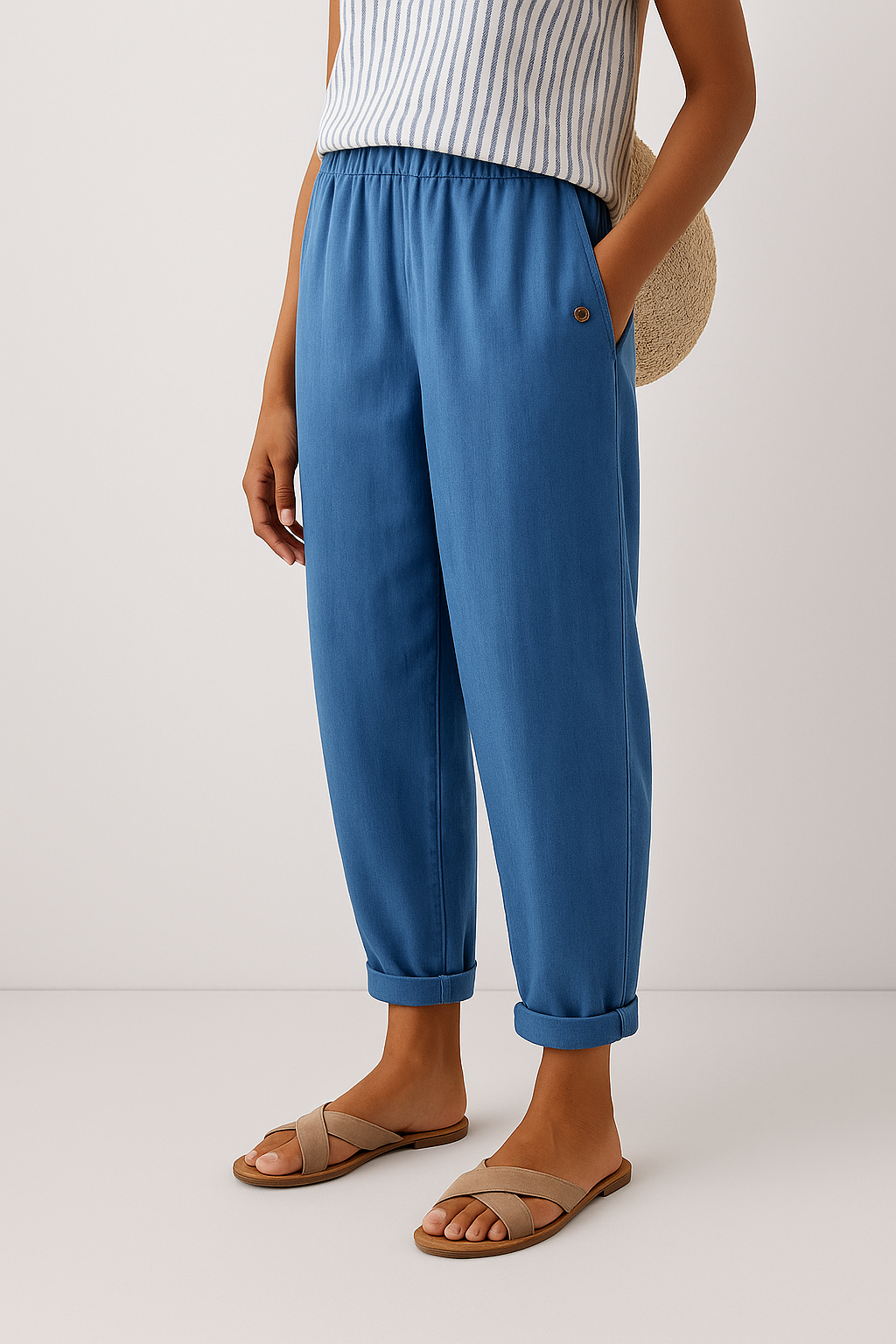 Yanchik - Pants with Side Pockets