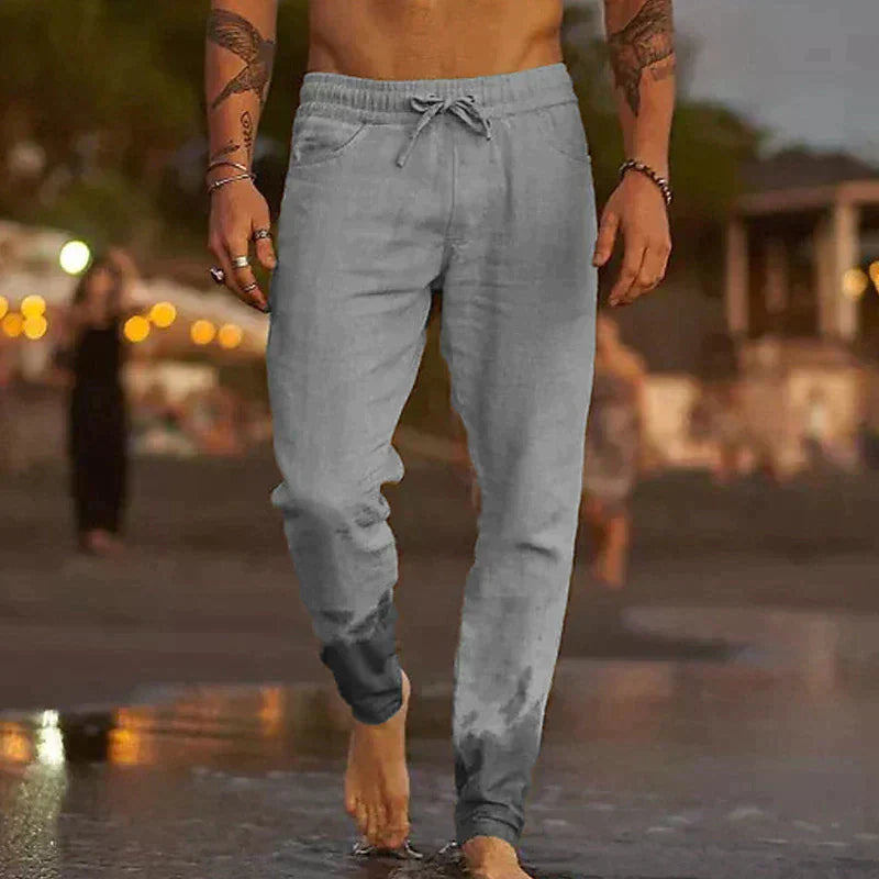 Hugo - Men's Linen Beach Pants