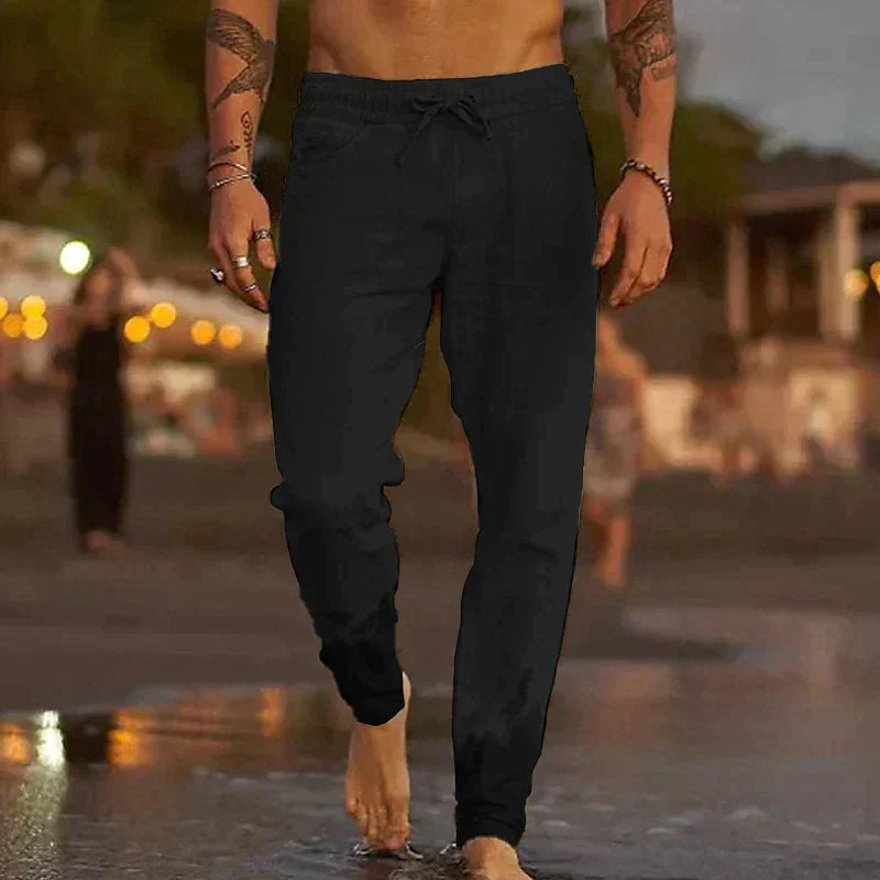 Hugo - Men's Linen Beach Pants