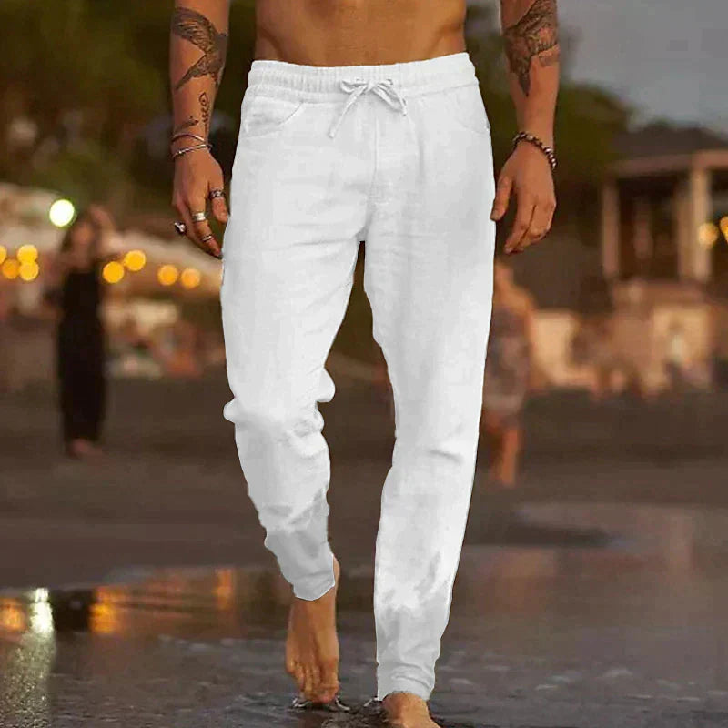 Hugo - Men's Linen Beach Pants