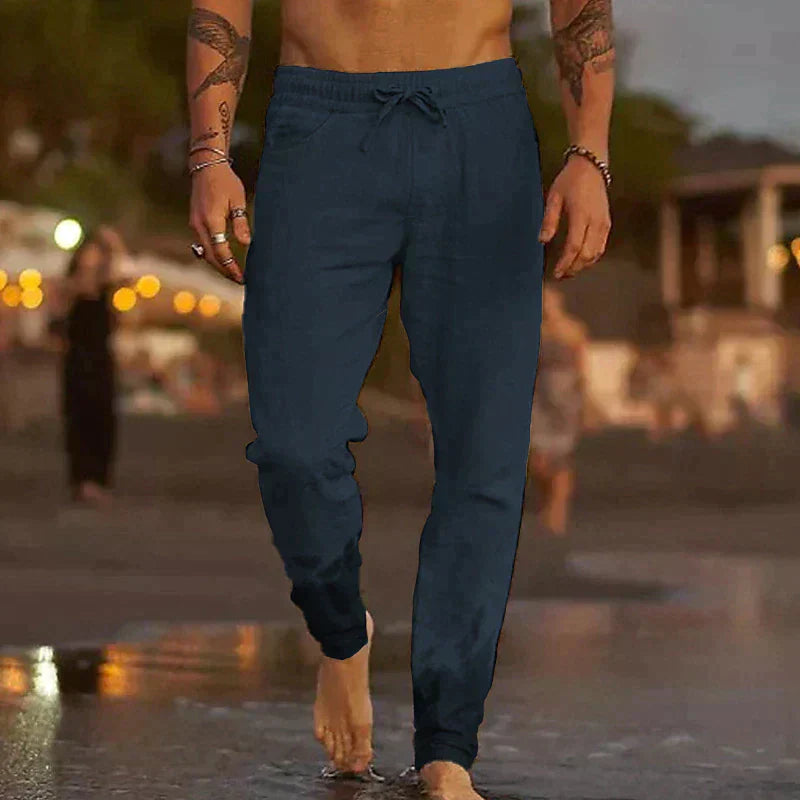 Hugo - Men's Linen Beach Pants