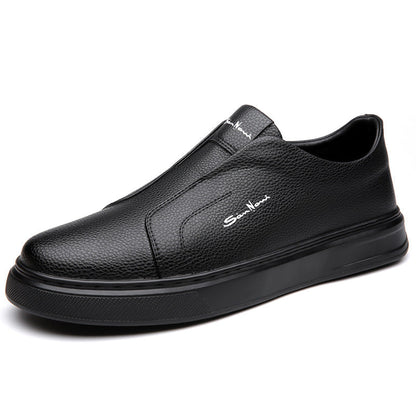 Grayson - Men's Leather Slip-On Shoes