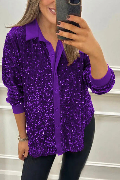 Ciara - Sequin Shirt