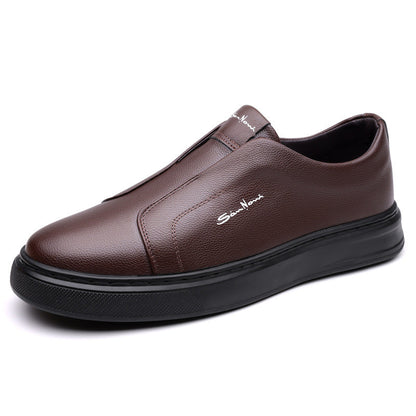 Grayson - Men's Leather Slip-On Shoes