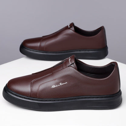 Grayson - Men's Leather Slip-On Shoes
