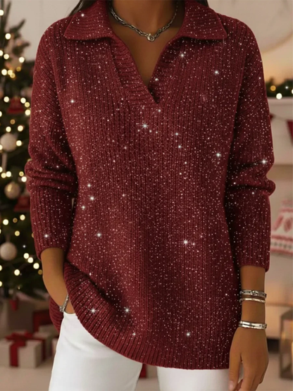 Livia - Sparkling Christmas Sweater