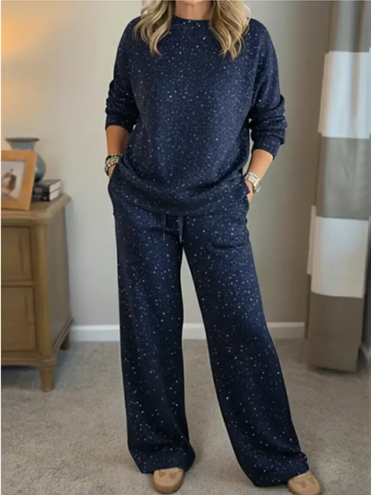 Lana - Knit Sweater and Pants Set