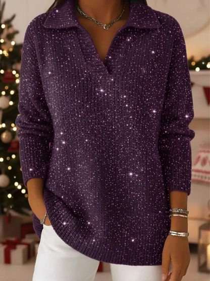 Livia - Sparkling Christmas Sweater