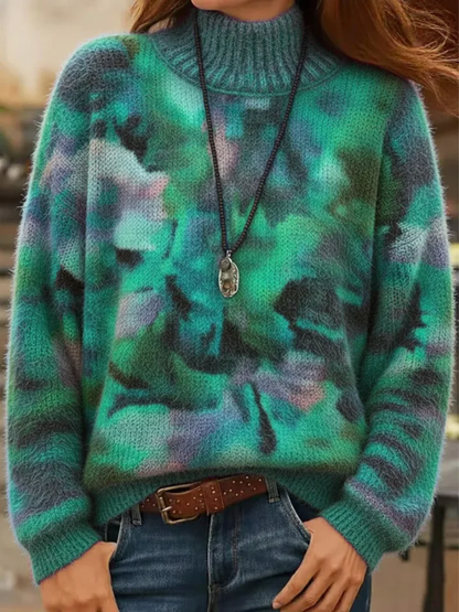 Elena - Mélange Knit Sweater