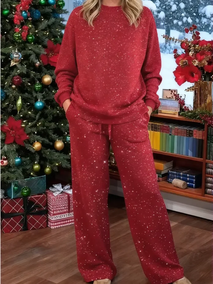 Lana - Knit Sweater and Pants Set