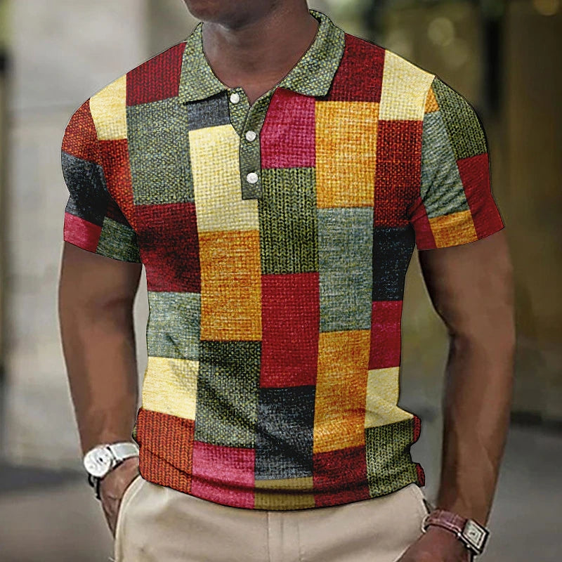Carter - Men's Colorblock Polo Shirt