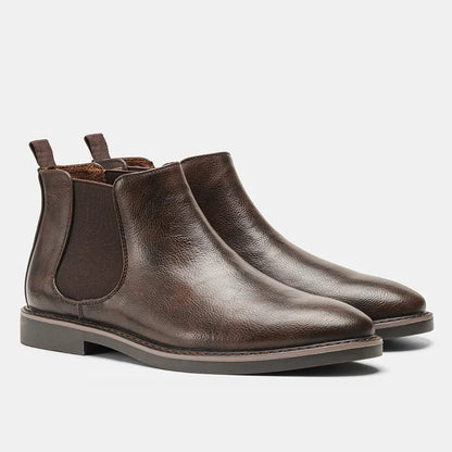 Wayne - Men's Leather Chelsea Boots
