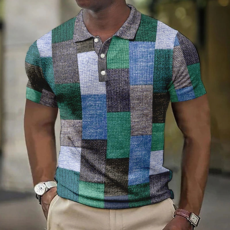 Carter - Men's Colorblock Polo Shirt